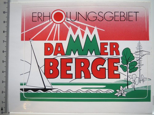 Adesivo sticker dammer berge - sticker,