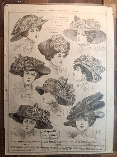 Cappelli signora milano - ,