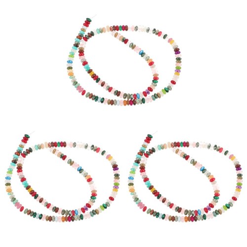 Pietra multicolore perline
