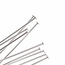 100 pz CHIODINI A T ARGENTO