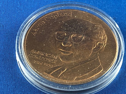 Aaron copland 1986 medaglia - copland,