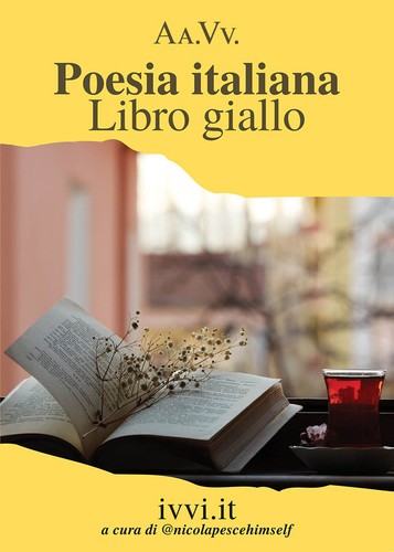 Poesia italiana libro giallo - libro,