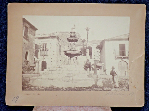Antica foto taormina sicilia - antica,