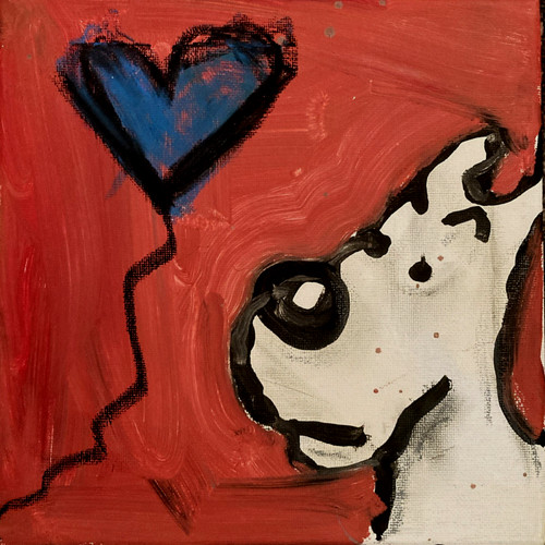 Hasworld dipinto pop art