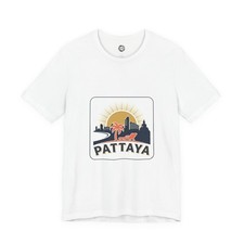 T-Shirt Pattaya Scena Spiaggia