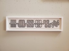 Pezzo d'arte vintage metà