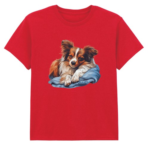 Shirt papillon cane cani - papillon,