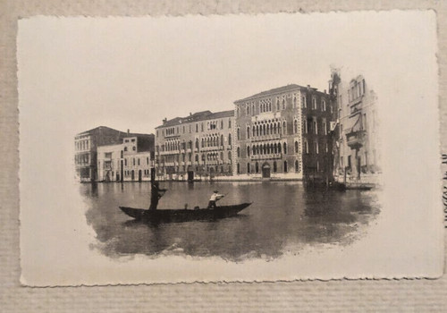 Antica cartolina venezia - antica,