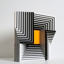 GIO SCHIANO SCULPTURE no sottsass memphis milano Yaakov Agam Dadaismo Vasarely