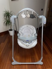 Chicco Polly Swing Up Leaf Altalena Elettronica - Grigia