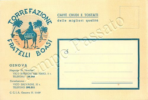 Cartolina genova - cartolina, di