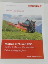REFORM METRAC H75 pro, H95 pro depliant porta attrezzi del 09/2021 (5268)