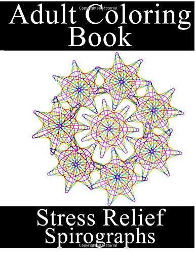 Adult coloring book stress - book, (stress