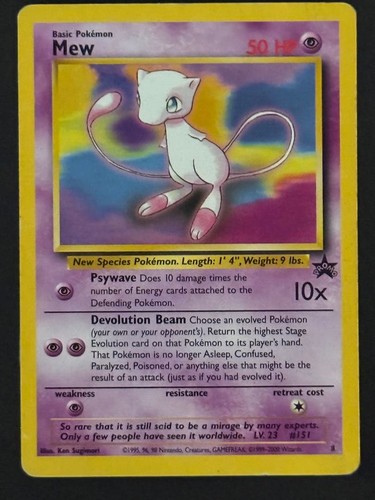 Mew promo pokemon gioco - gioco, di