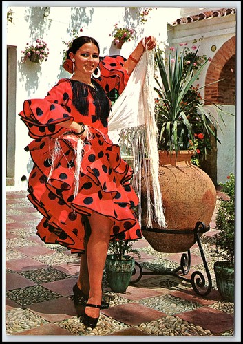 Cartolina epoca spagna - d'epoca,