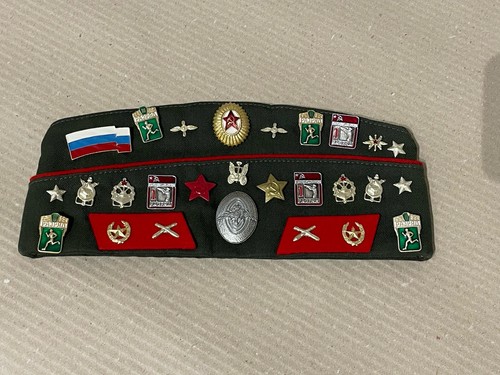 Bustina militare russa con - militare,