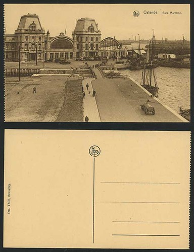 Ostende gare maritime ferry - maritime,