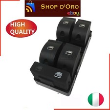 PULSANTIERA INTERRUTTORE COMANDO ALZAVETRI IN ABS PER AUDI A4 B6 B7 8E0959851BZT