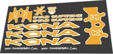 Kona Stab Supreme gold decal