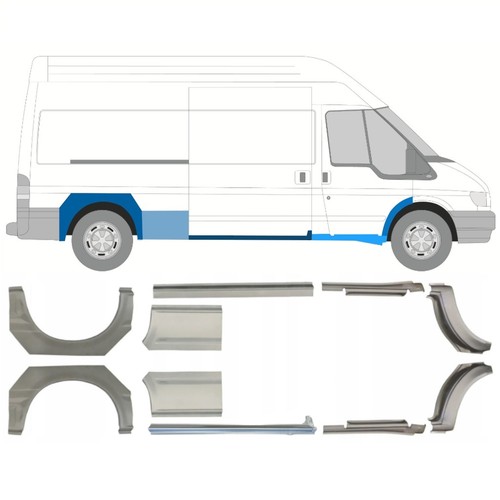 Ford transit lwb - lwb, 2000-2013
