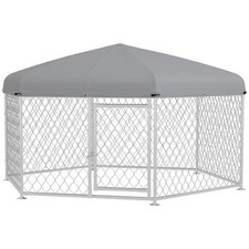 RECINTO CANI GRANDI CON TETTO