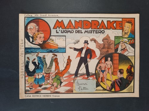 Fumetto mandrake uomo del - mandrake,