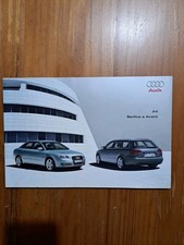 Depliant Brochure Catalogo Audi A4