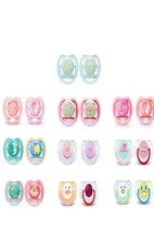 Philips Avent Ciuccio Neonato Manichino Capezzolo 0-6m /6-18m 18m + Tappo Igienico