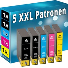 Set 5 CARTUCCE STAMPANTE XXL