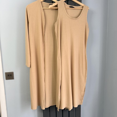 Ribbed lounge dress - f&f,