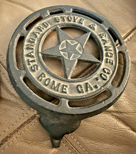 Antica piastra per stufa in