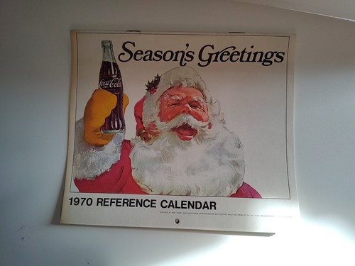 Coca cola calendario anno 1970 - coca,