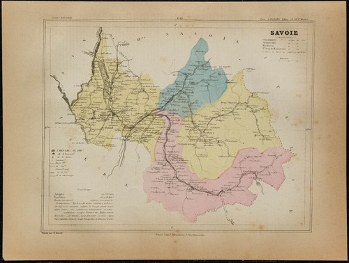 1880 carta antica - -, di