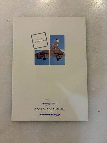 Ancien guide vol - de, concorde