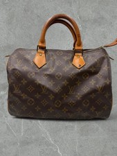 Louis Vuitton Speedy 30 In Ottimo Stato Monogram In Pelle Marrone