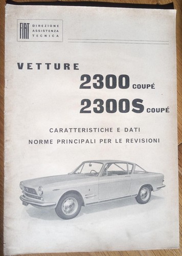 Fiat 2300 coupè - , s