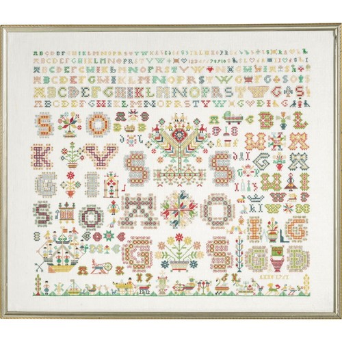 Set per punto croce permin - per,