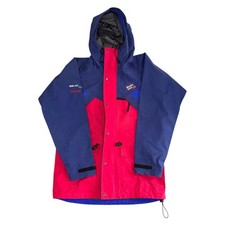 Giacca Gore-Tex attrezzatura da montagna Fitzroy escursionismo passeggio pioggia rossa uomo grande