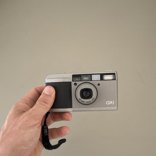 Ricoh gr1 fotocamera argento - ricoh,