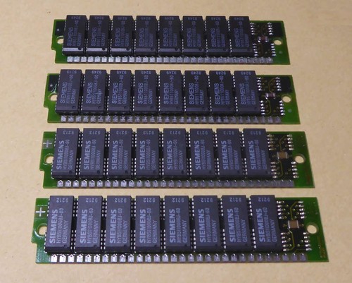Memoria ram simm 4x1 mb - ram,