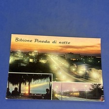 BIBIONE PINEDA DI NOTTE - Cartolina a Colori
