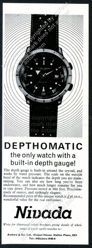 Orologio subacqueo nivada - subacqueo,