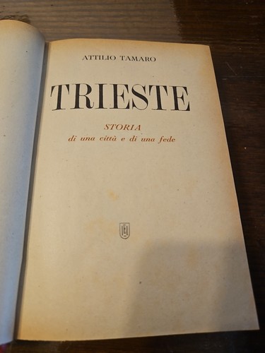 Libro trieste storia - libro, di