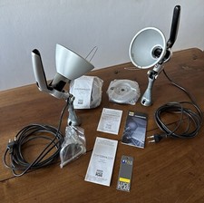 Artemide Fortebraccio Coppia Lampada Parete/Soffitto, Usata