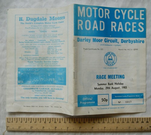 1983 motor cycle - motor, races