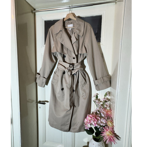 Trench donna beige con - beige,