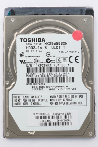 Toshiba mk2565gsxn disco - mk2565gsxn,