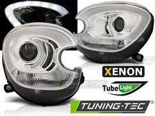 coppia fari anteriori MINI COUNTRYMAN R60 10-17 CROMO LED Tube light XENON D1S