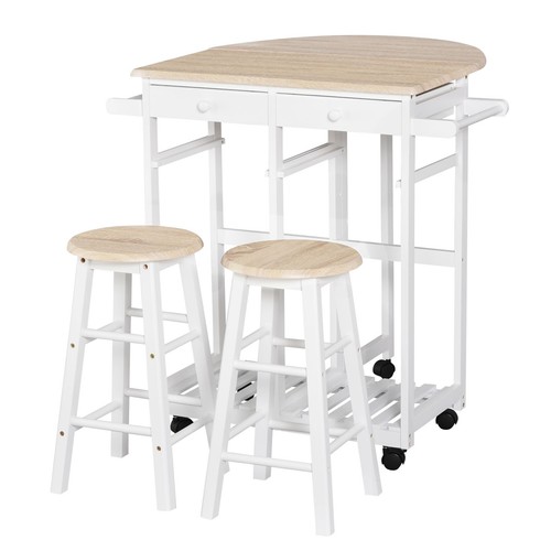 Homcom carrello cucina - carrello,