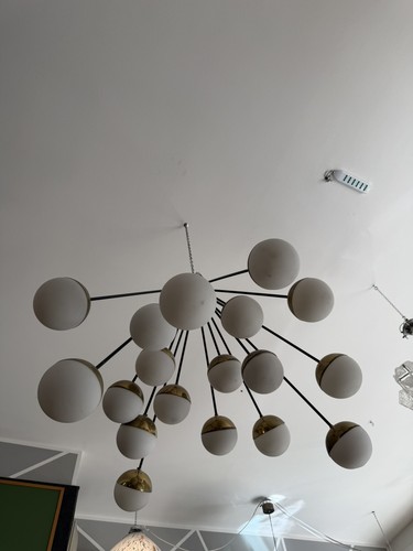 Lampadario stilnovo luci - a,